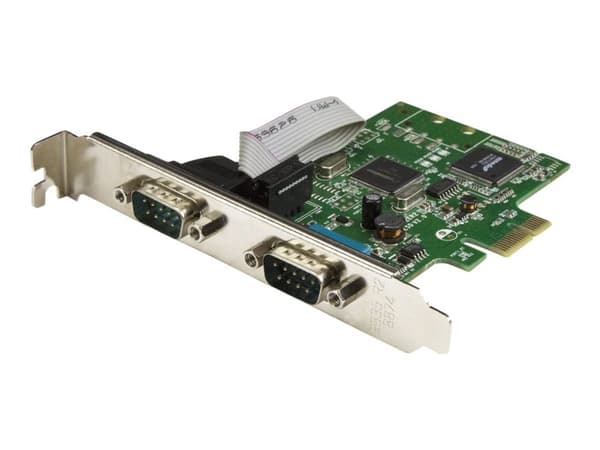 StarTech.com PEX2S1050, PCIe, Sarja, Full-height / Low-profile, RS-232, CE, FCC, Microsoft WHQL, SystemBase - SB16C1052PCI