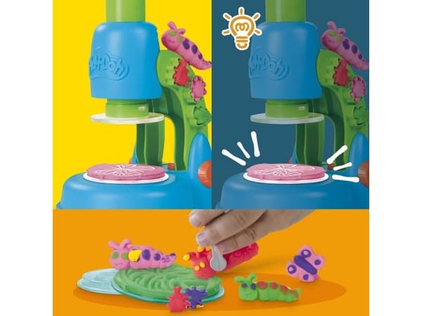 Play-Doh Light & Look Microscope Playset