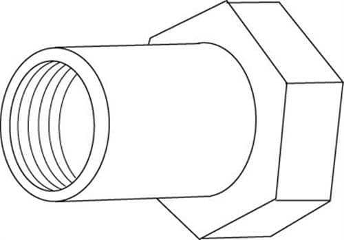 Liitäntä 3/4'' holkki