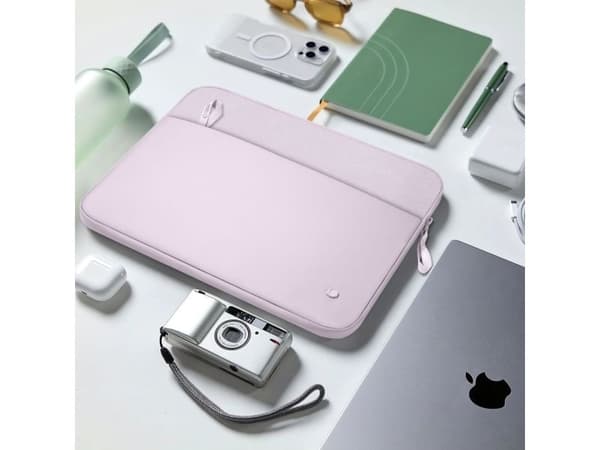 Hurtel Tech-Protect sleeve til 15-16" laptop - Rosa