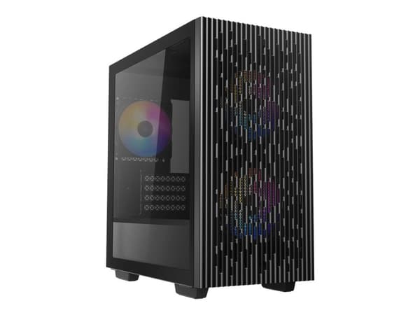 DeepCool MATREXX 40 3FS - torn - micro ATX (ATX / PS/2) - sortering - USB/Lyd