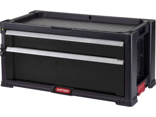 KETER 237790 Keter Toolbox ilman varusteita Musta