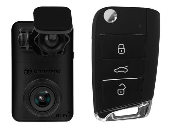 Dash Cam Transcend - DrivePro 10 - 64 GB (klebende feste)