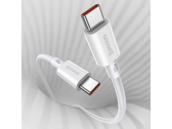 Baseus Superior, 1 m, USB C, USB C, USB 2.0, 0,48 Gbit/s, Sort