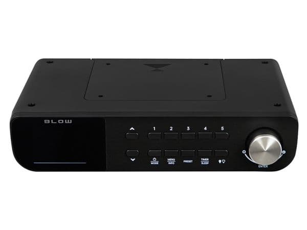 FM/DAB+ BLÅS RK1 kjøkkenradio sort