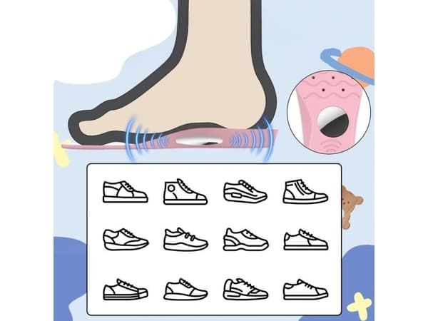 Shoe inserts - protective case for AirTag (155mm-170mm) - pink