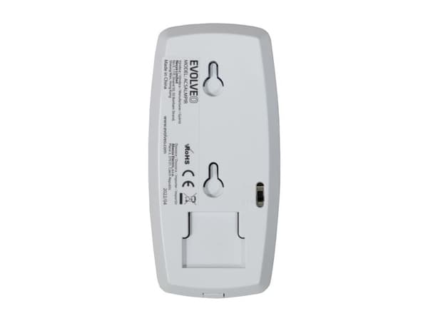 Evolveo Pro ACSALMPIR, Vit, 1,8 m, 2 m, Infraröd sensor, Trådlös, 433 MHz