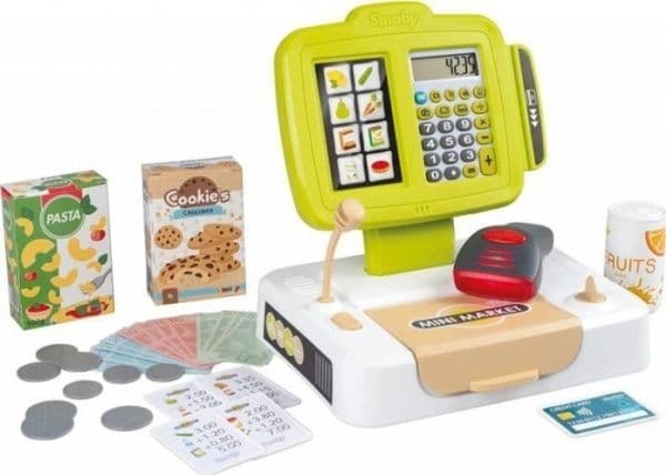 Smoby elektronisk kassaapparat med skanner