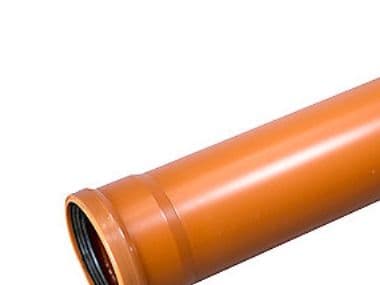 Wavin avloppsrör 110 x 1000 mm SN4 PVC-ML