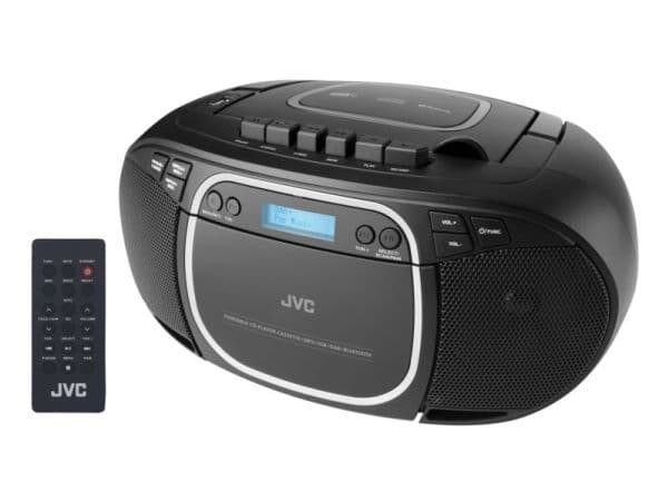 JVC RC-E561B-DAB, 1,7 kg, Sort, Bærbar CD-spiller