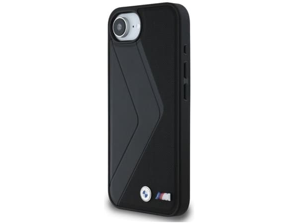 BMW oversized stripes MagSafe-deksel til iPhone 16e - svart
