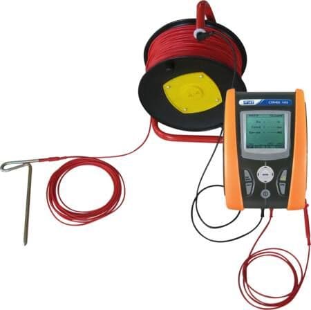 ELMA INSTRUMENTS kabeltromle med 50 mprøveledning1,5 mm2.