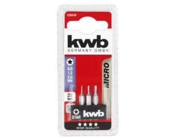 kwb 128840, 3 stykker, Star, 28 mm