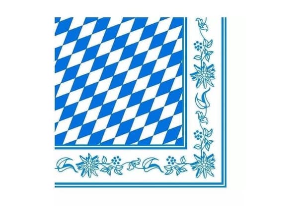 Oktoberfest servietter, 100 stk