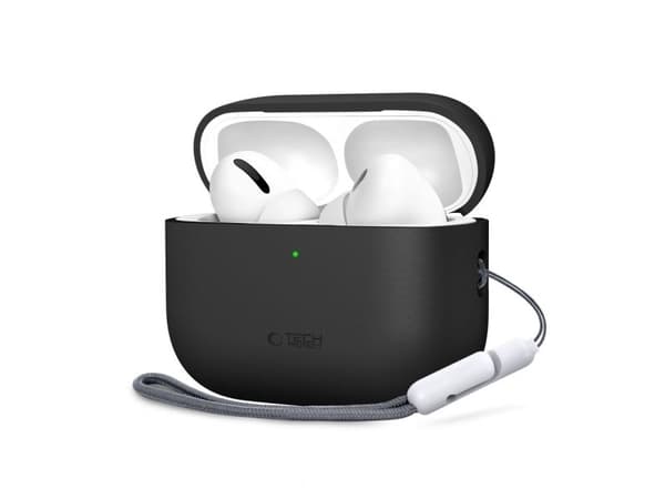 Tech-Protect SILICONE case för Apple AirPods Pro 3 svart