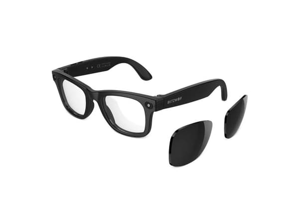 BlitzWolf BW-AG1 Pro smarte AI-solbriller med utskiftbare glass