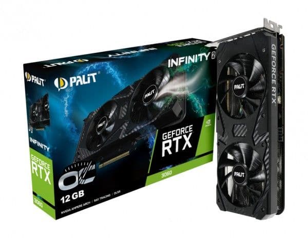 RTX 3060 12GB Palit Infinity 2 OC GDDR6 - LHR