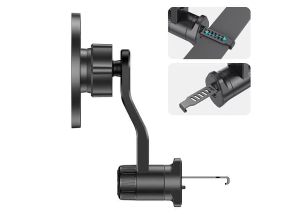 " Tech-Protect N56 MagSafe Car Air Outlet Bracket - musta