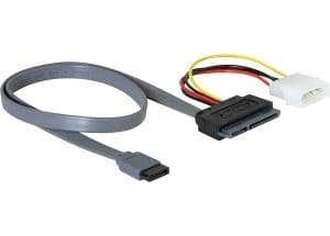 DeLOCK SATA All-in-One cable, 0,5 m