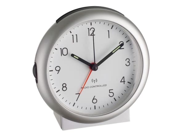TFA-Dostmann 98.1036, Rund, Silver, 12 timmar, Alla, 1 styck, Analog