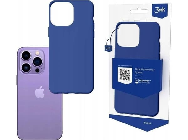 3mk Matt Case iPhone 14 Pro kotelo - sininen