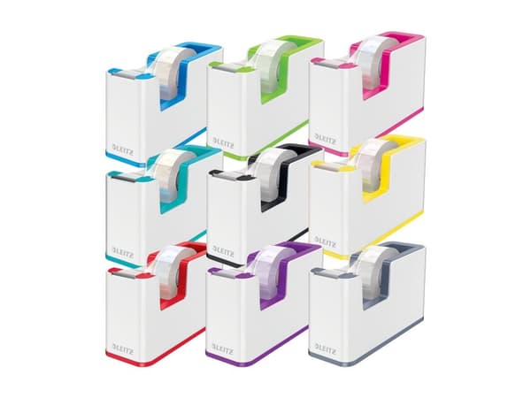 Leitz WOW - Dispenser med kontorstejp - stationär dator