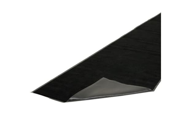 Securit® skridsikker måtte/tæppe, 400x90 cm, sort