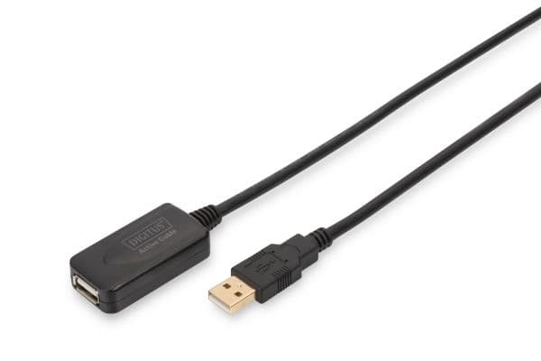 ASSMANN - USB-forlengelseskabel - USB (hunn) til USB (hann) - USB 2.0 - 5 m - aktiv