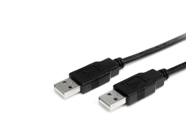StarTech.com 1m USB 2.0 A - A kaapeli - M/M - 1m USB 2.0 aa kaapeli - USB a uros - uros kaapeli (USB2AA1M) - USB-kaapeli - USB (han) til USB (han) ...