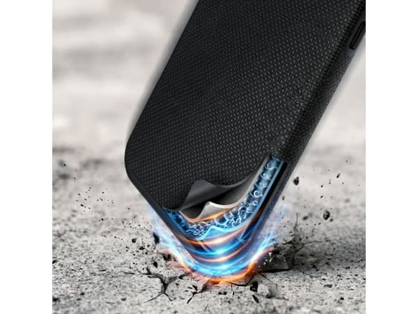 3mk Fortis MagCase til iPhone 15 - sort