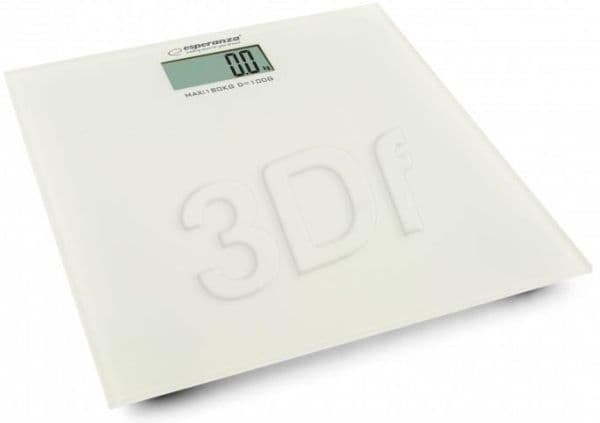 Badvåg Digital Esperanza Aerobic EBS002W Vit