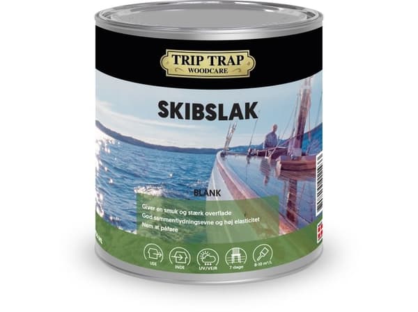 Trip Trap Skibslak, blank glans 90