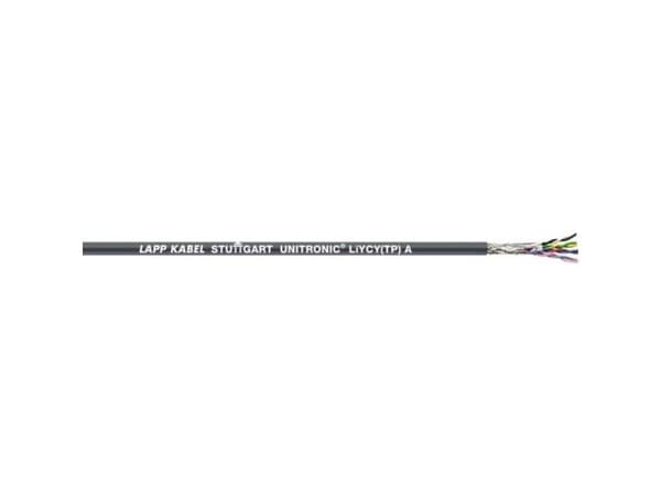 LAPP 0066238 datakabel UNITRONIC® LiYCY (TP) A 2 x 2 x 0,34 mm² grå 152 m