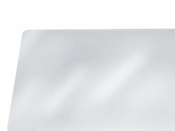Skriveunderlag Duraglas® 65x50 cm transparent