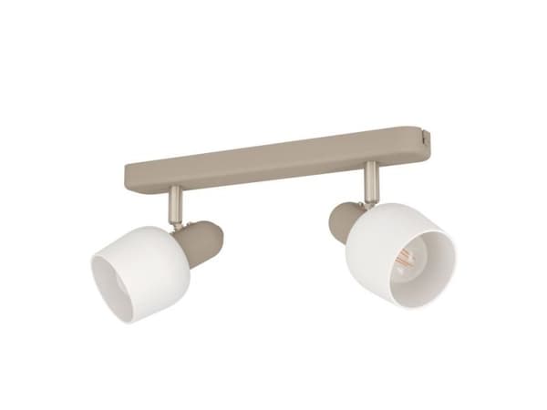EGLO CORATO RAIL 2XE14 SAND/BS/OPAL