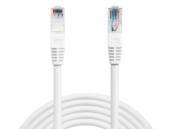 Sandberg Netværkskabel - UTP - Cat6 - Hvit - 10m