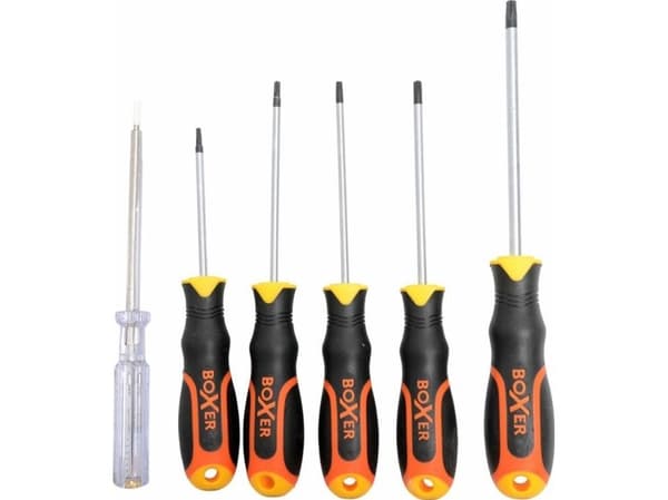 Boxer® Skruetrækkersæt TORX 6 dele