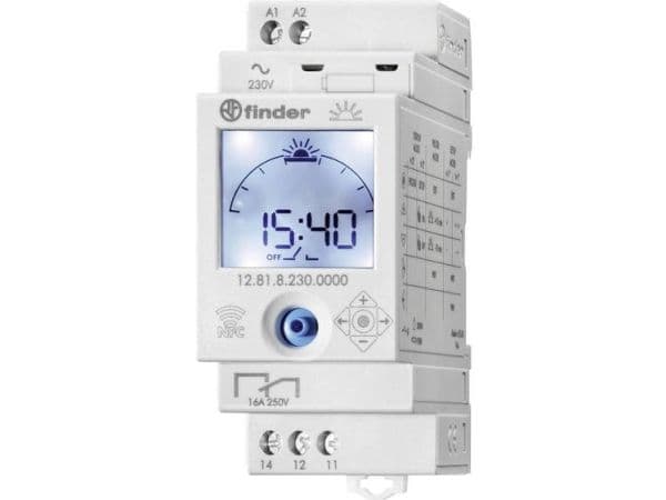 Astrour 1CO, 16A 250VAC, NFC/manuell inställning
