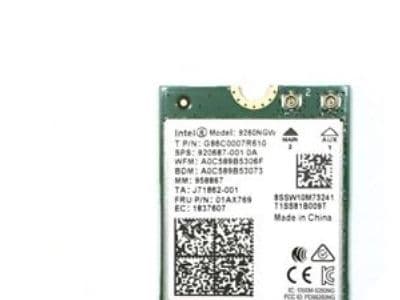 Intel Wireless-AC 9260 - Nätverksadapter - M.2 2230 - Bluetooth 5.0, Wi-Fi 5