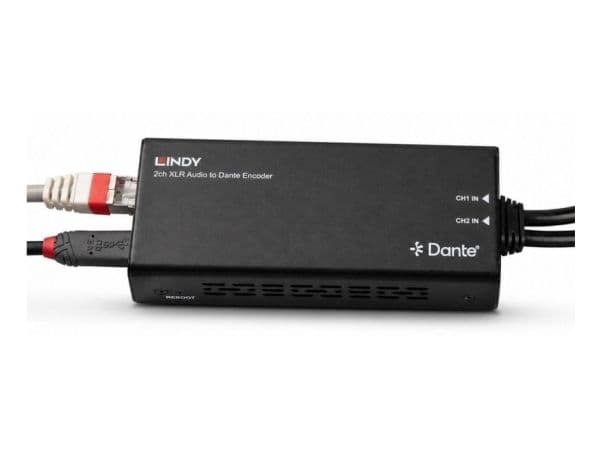 Lindy 2ch XLR Audio to Dante?