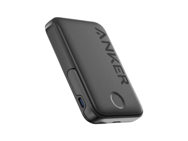 Anker 322 MagGo, 5000 mAh, Trådløs lading, 12 W, Sort