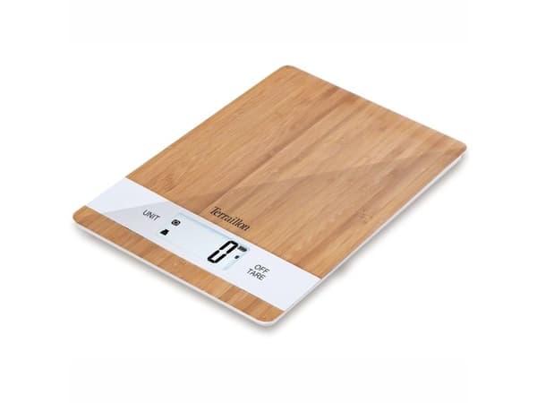 Köksvåg Bamboo Refilable, 5 kg