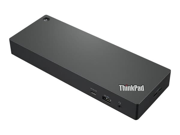 Lenovo ThinkPad Universal Thunderbolt 4 Dock - Dockingstasjon - Thunderbolt 4 - HDMI, 2 x DP - GigE - 135 Watt - Sort