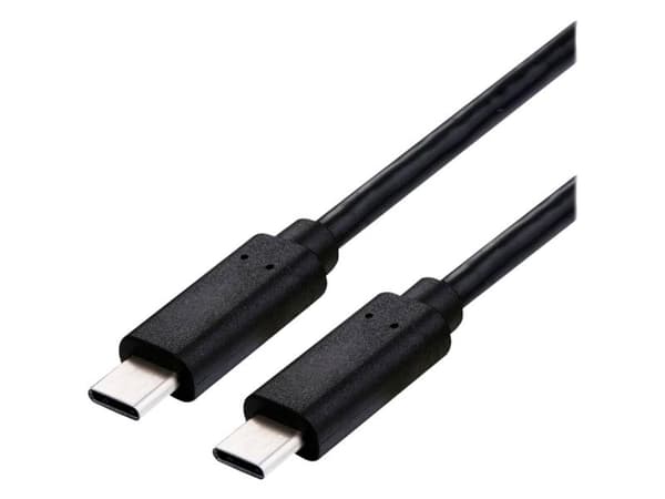 Value 11.99.9082, 1 m, USB C, USB C, USB4 Gen 3x2, Svart