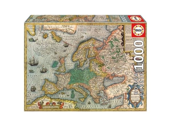 Educa 1000 Map Of Europe