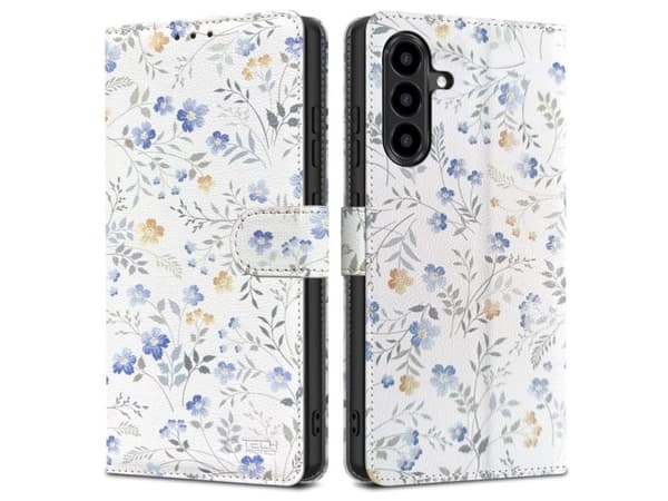 Spigen TECH-PROTECT Wallet Galaxy A56 5G Spring Flowers