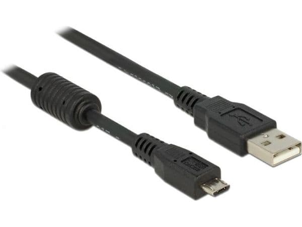 Delock - USB-kabel - USB (hane) till mikro-USB typ B (hane) - 3 m