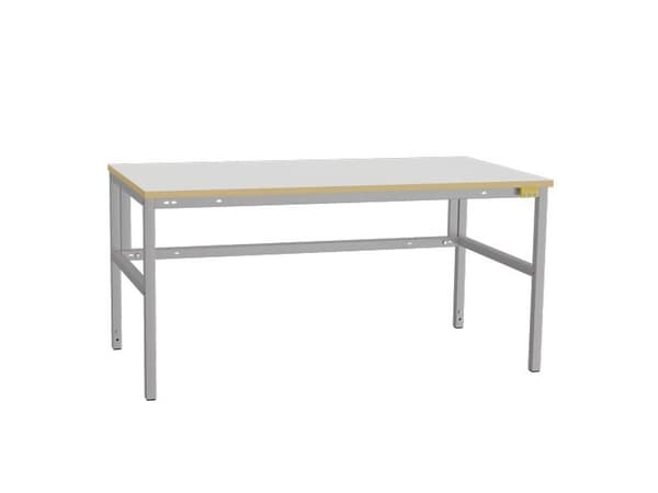 ESD työpöytä Let H 2000x800mm harmaa HPL