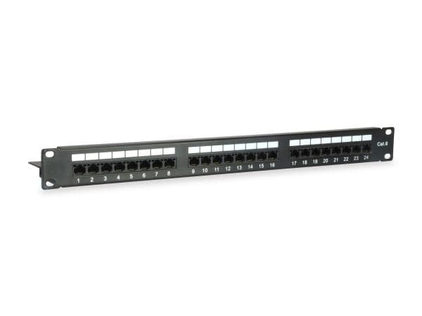 Equip 135425, RJ-45, Sort, Rackmontering, 1U, RoHS, CE