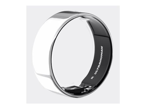 Ultrahuman Ring Air - 10 - smart ring - Bluetooth - 3.1 g - Romsølv